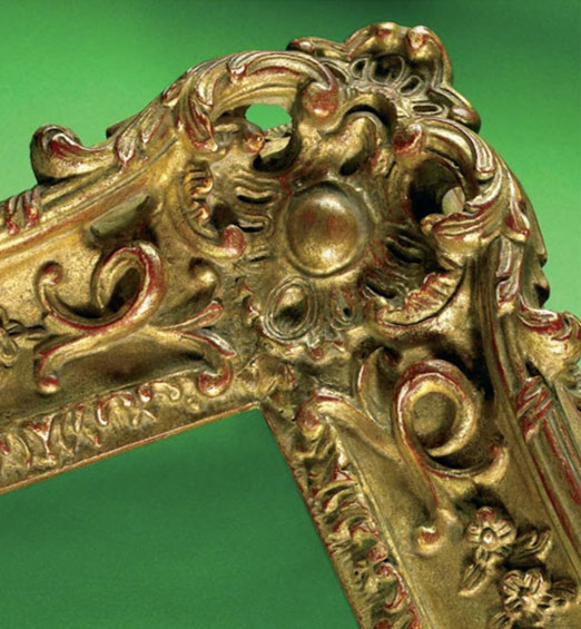 Genuine gold leaf carved Louis XV frame